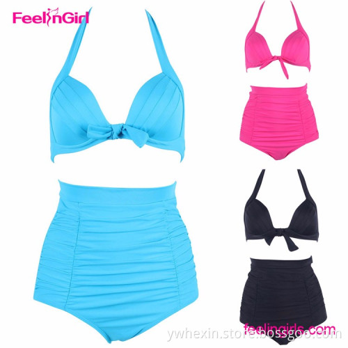 Hot Selling 2016 Blue Sexy Young Girl Sexy Bikini